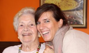 Laughing women generations