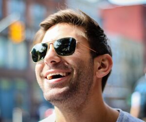 Happy man