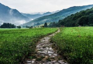 Mountain pathway